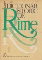 Dictionar istoric de rime (Dosoftei-Arghezi)