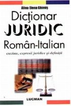 Dictionar Juridic Roman-Italian