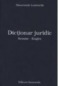 Dictionar juridic roman - englez