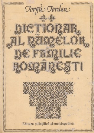 Dictionar al numelor de familie romanesti