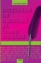 Dictionar omonime limbii romane