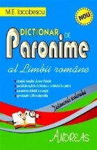 Dictionar Paronime Limbii Romane