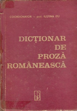 Dictionar de proza romaneasca