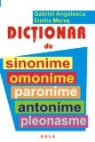 Dictionar de sinonime, omonime, paronime, antonime, pleonasme