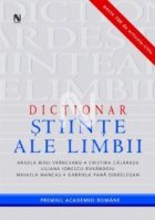 Dictionar stiinte ale limbii