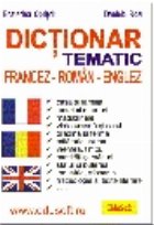 Dictionar tematic francez roman englez