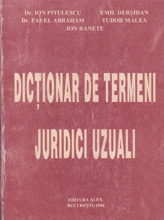 Dictionar de termeni juridici uzuali