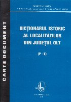 Dictionarul istoric al localitatilor din judetul Olt (P-V)