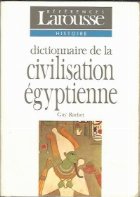Dictionnaire Civilisation Egyptenne