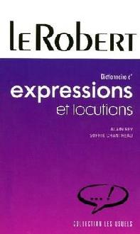 Dictionnaire d Expressions et Locutions - Poche NC