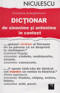 Dictonar de sinonime si antonime in context