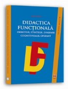 DIDACTICA FUNCTIONALA obiective strategii evaluare