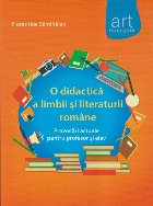 didactica limbii literaturii romane Provocari