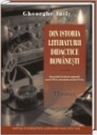 Din istoria literaturii didactice romanesti. Manualele de istorie nationala (secolul al XIX-lea - prima jumata