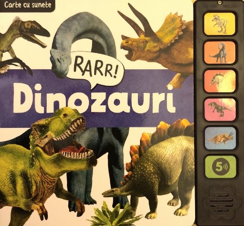 Dinozauri. Carte cu sunete