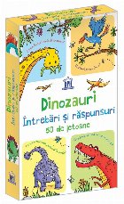 Dinozauri - Intrebari si raspunsuri - 50 de Jetoane