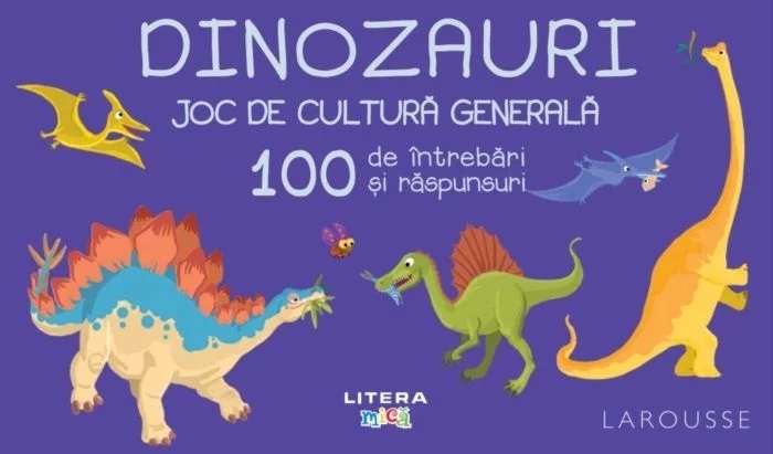 Dinozauri. Joc de cultura generala. 100 de intrebari si raspunsuri