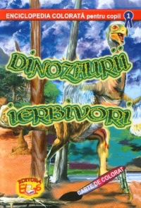 Dinozaurii ierbivori - Carte de colorat