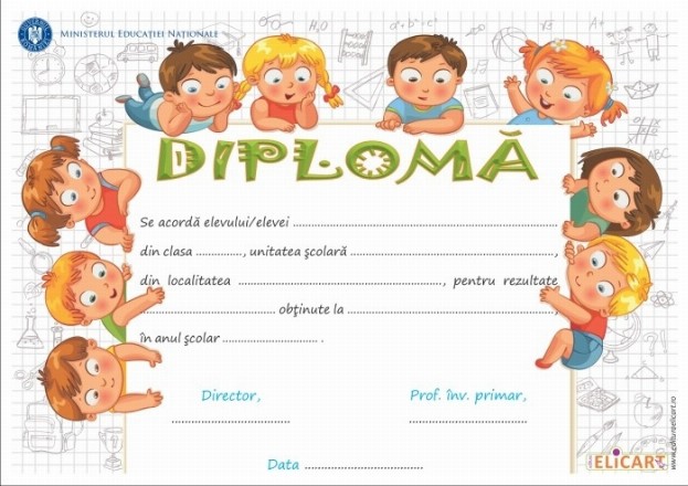 Diploma ciclul primar 4