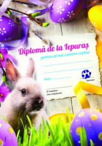 Diploma de la Iepuras pentru cel mai cuminte copilas