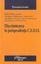 Discriminarea in jurisprudenta C.E.D.O.