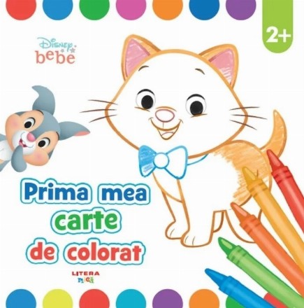 Disney Baby : prima mea carte de colorat