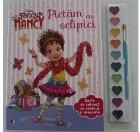 Disney. Fancy Nancy. Pictam cu sclipici. Carte de colorat cu pensula si acuarele