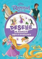 Disney. Printese. Rapunzel. Desene de poveste. Carte cu autocolante