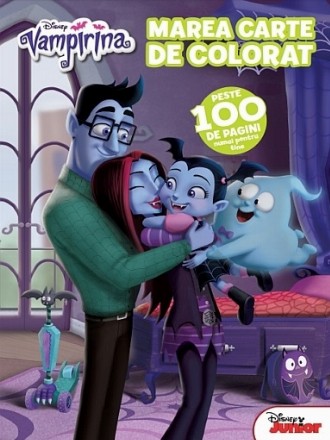 Disney. Vampirina. Marea carte de colorat