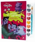 Disney. Vampirina. Sa pictam impreuna! Carte de colorat cu pensula si acuarele (format mic)