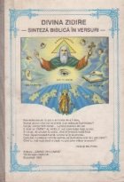 Divina zidire - Sinteza biblica in versuri