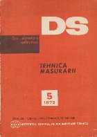 Documentare Selectiva - Tehnica Masurarii, Nr. 5/1972