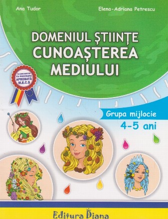 Domeniul stiinte. Cunoasterea mediului. Grupa mijlocie 4 - 5 ani