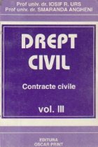 Drept civil Contracte civile Volumul