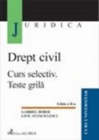 Drept civil Curs selectiv Teste