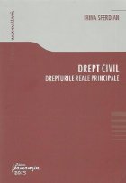 Drept civil - Drepturile reale principale