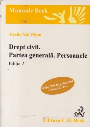 Drept civil. Partea generala. Persoanele, editia II-a