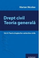 Drept civil Teoria generala Vol