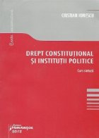 Drept constitutional institutii politice Curs