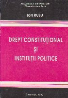 Drept constitutional institutii politice note