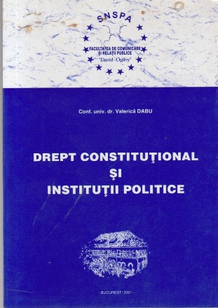 Drept constitutional si institutii politice