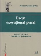 Drept executional penal Legea 254/2013