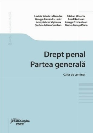 Drept penal : partea generală,caiet de seminar