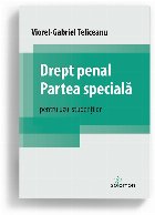 Drept penal partea specială pentru