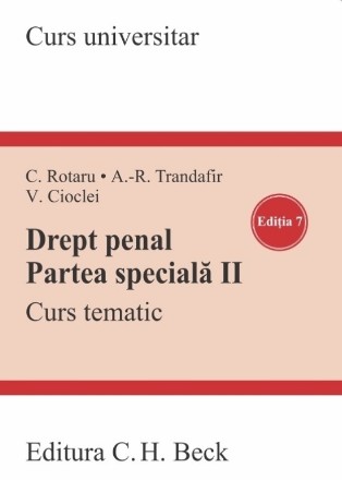 Drept penal : partea specială II,curs tematic