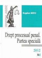 Drept procesual penal Partea speciala