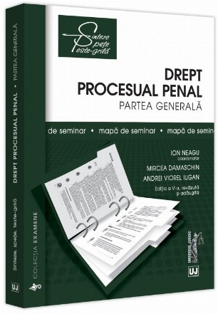 Drept procesual penal : partea generală,mapă de seminar