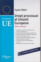 Drept procesual Uniunii Europene