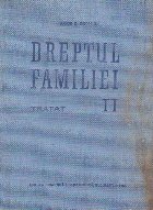 Dreptul familiei. Tratat, Volumul al II-lea