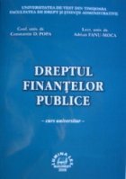 Dreptul finantelor publice curs universitar